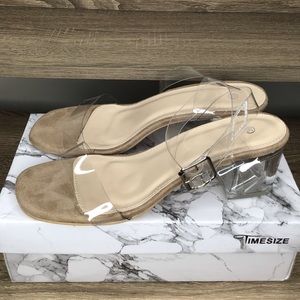 Clear High Heel Shoes